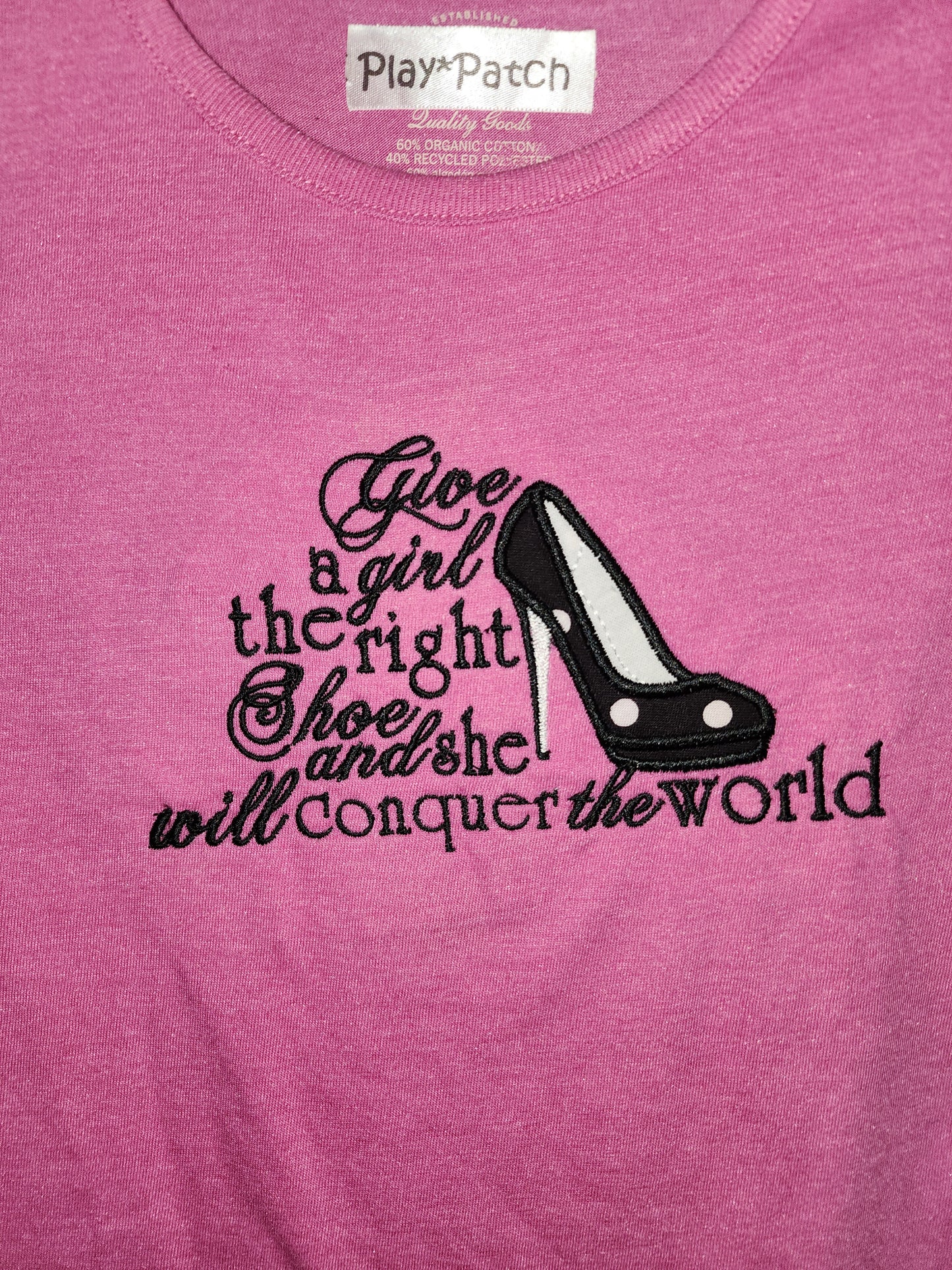 Giva a Girl the Right Shoe Size 6x Shirt