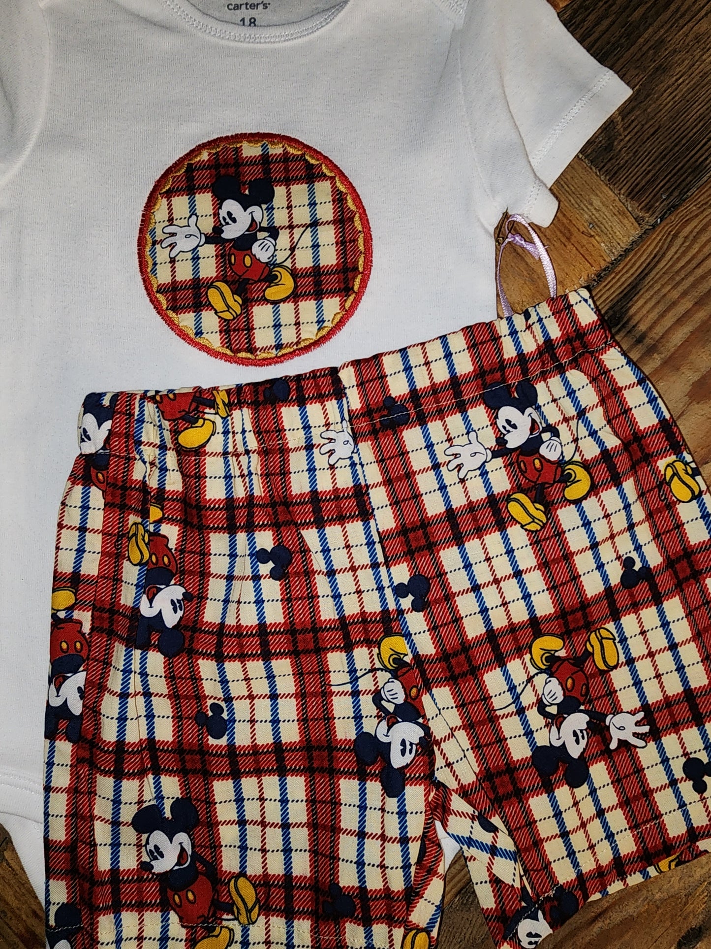 Mickey Mouse Size 18m Two Piece outfit