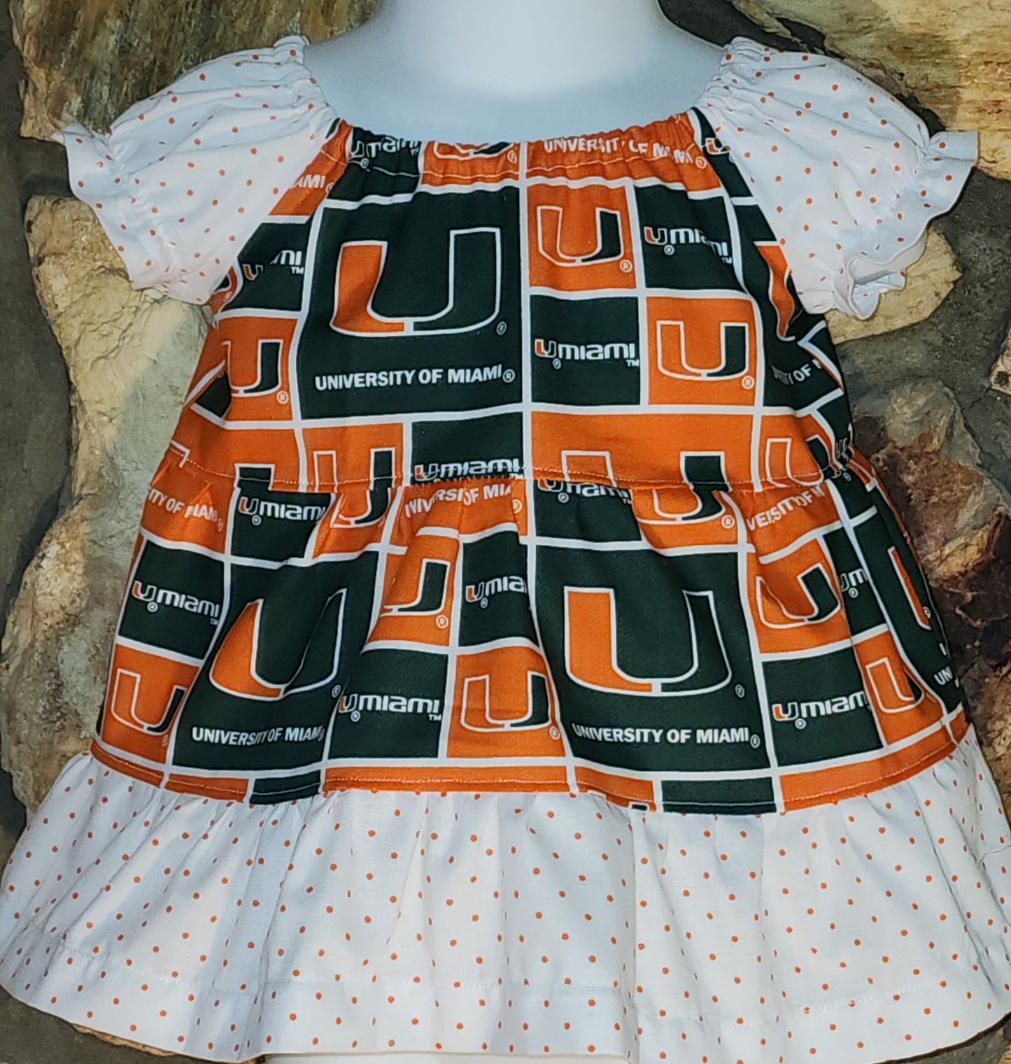 Miami Hurricanes Size 0/3m Dress