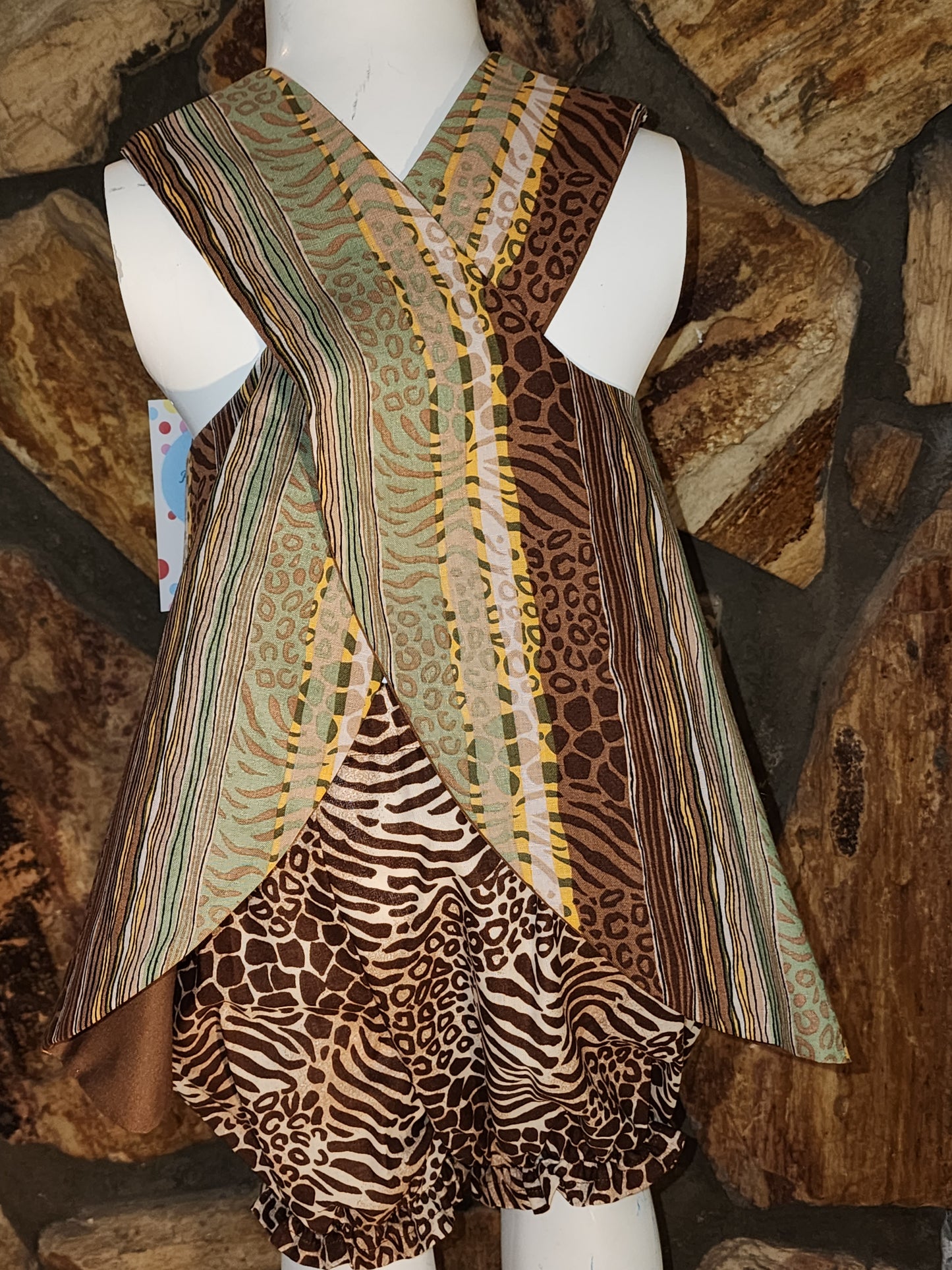 Animal Print Size 12/18m Swing Top Two Piece Set