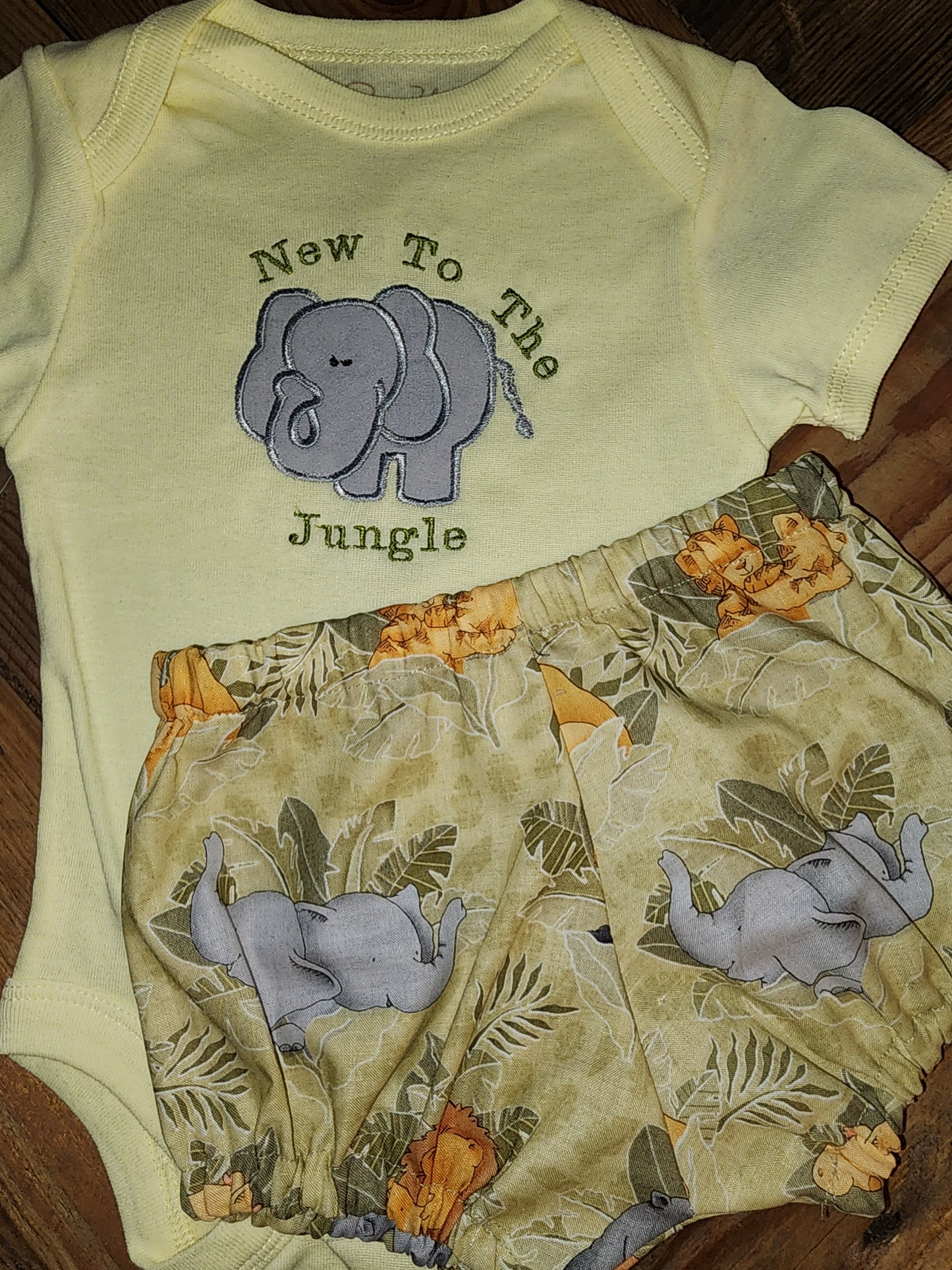 New To The Jungle Two Piece Set