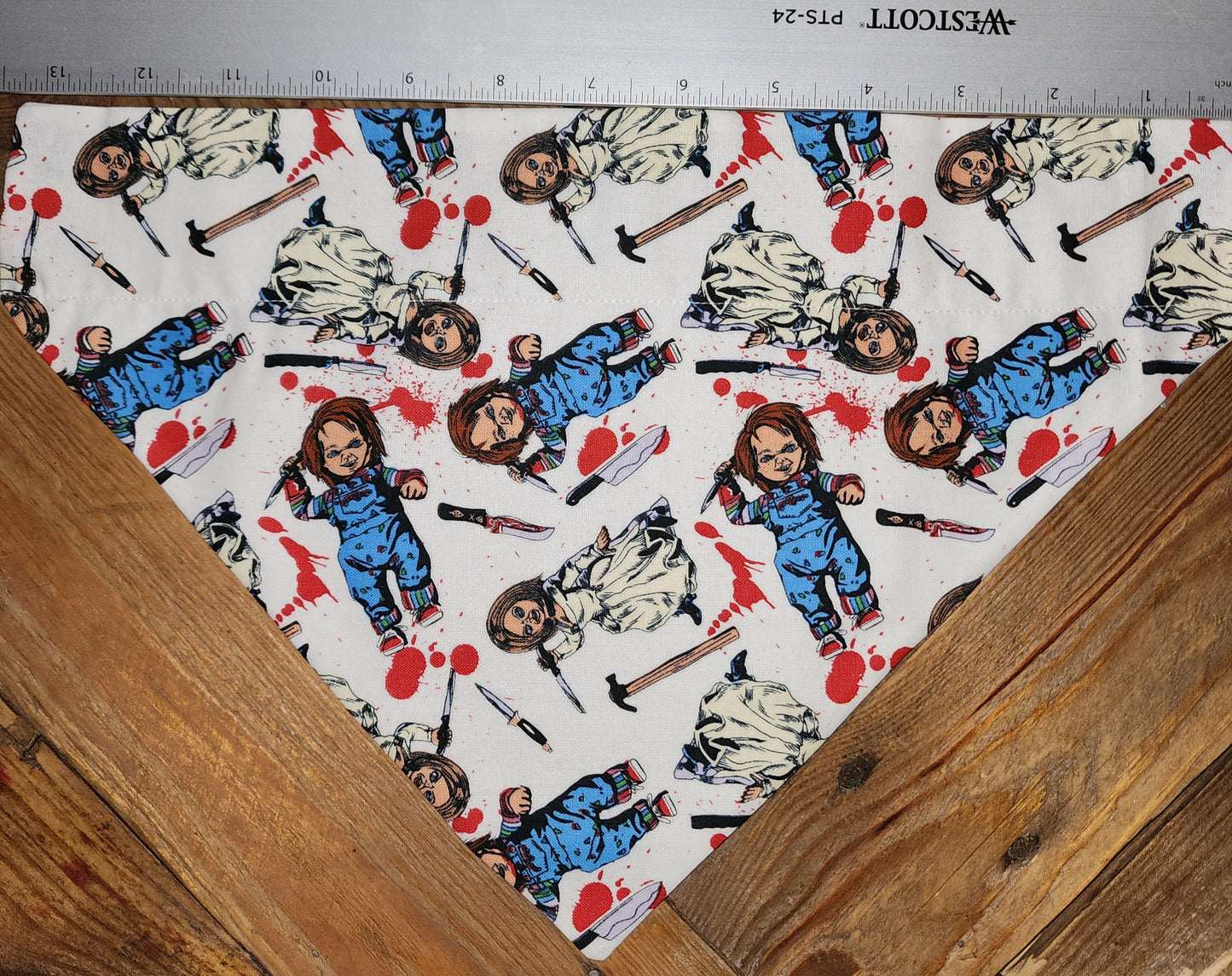 Chuckie Large Dog Bandana