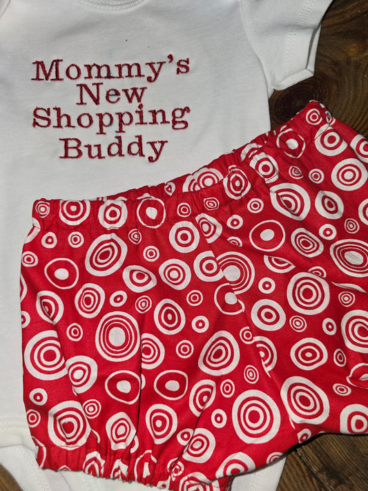 Mommy's New Shopping Buddy 6m Two Piece Set