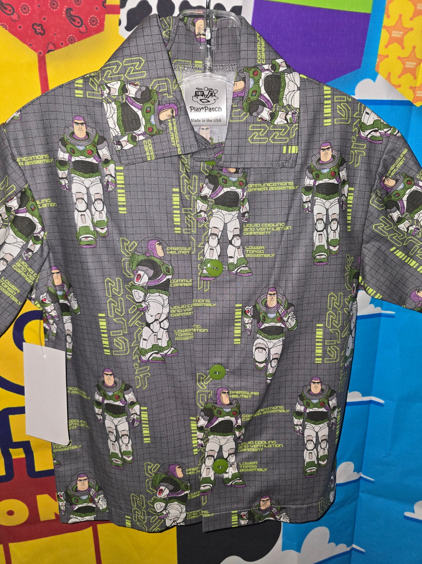Buzz LightYear Size 2 Shirt