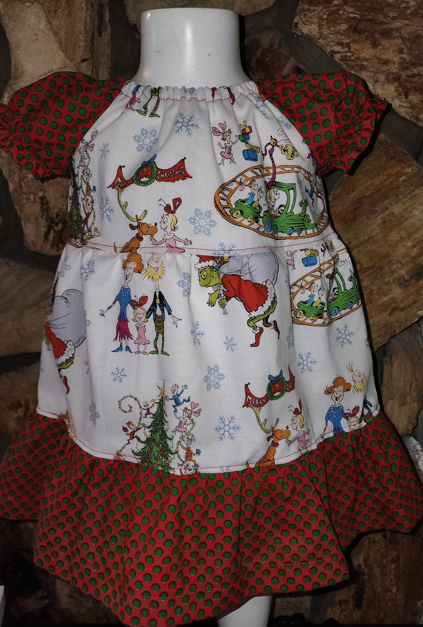 Grinch Christmas Dress