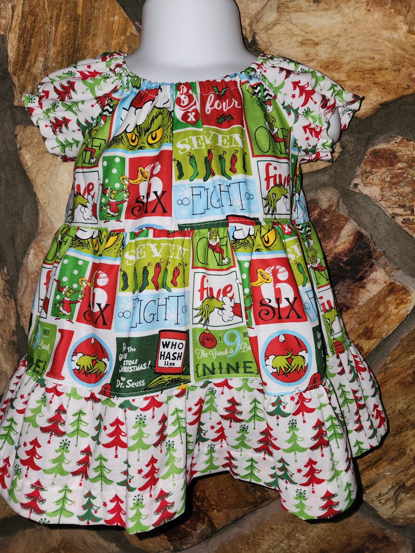Grinch Christmas Dress