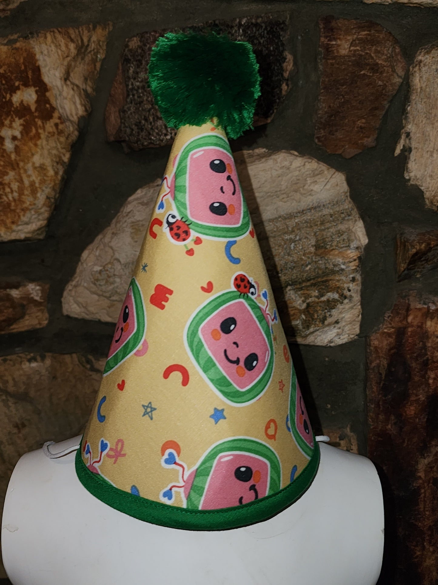 Cocomelon Birthday Hat