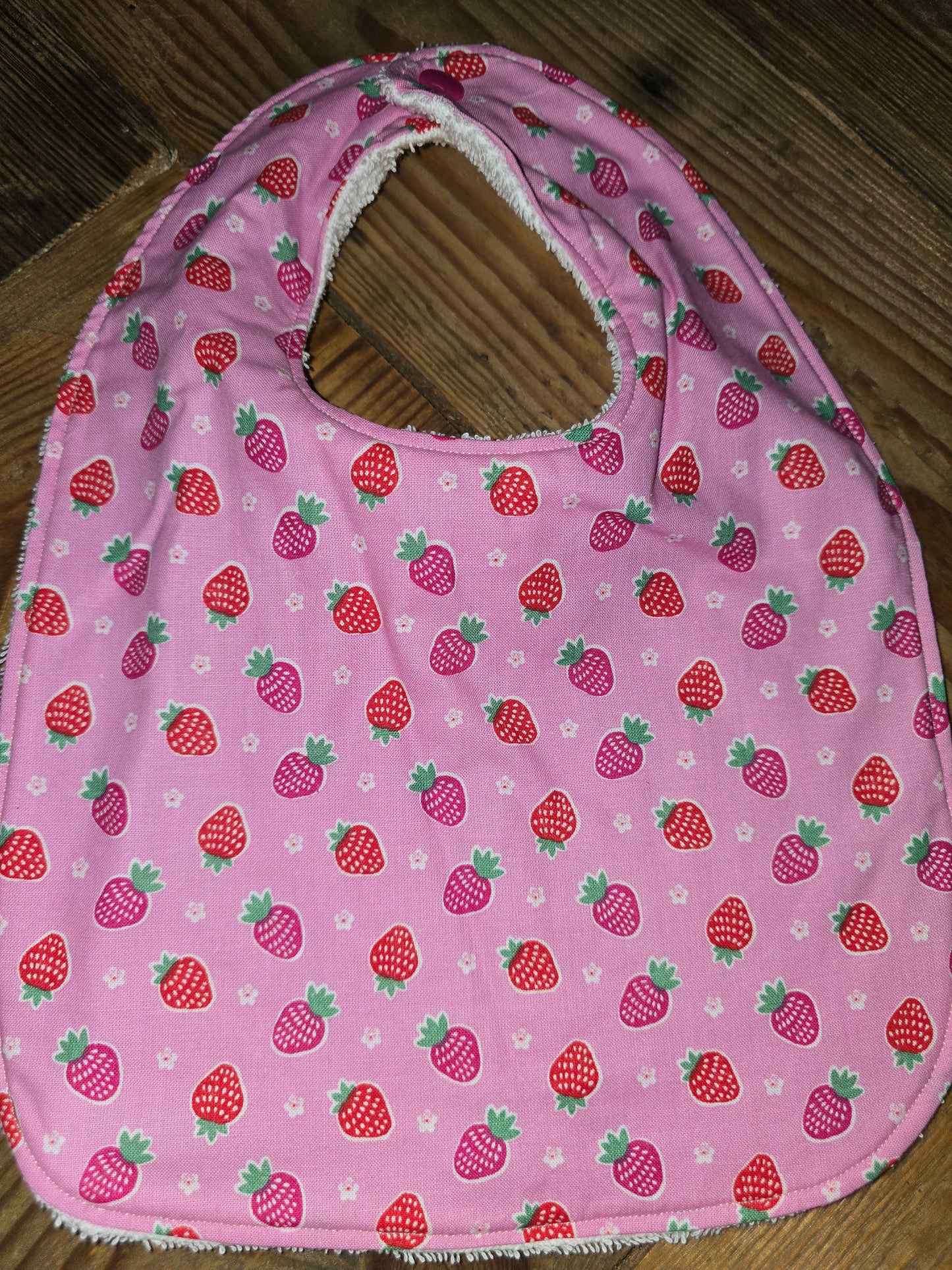 Strawberry Bib