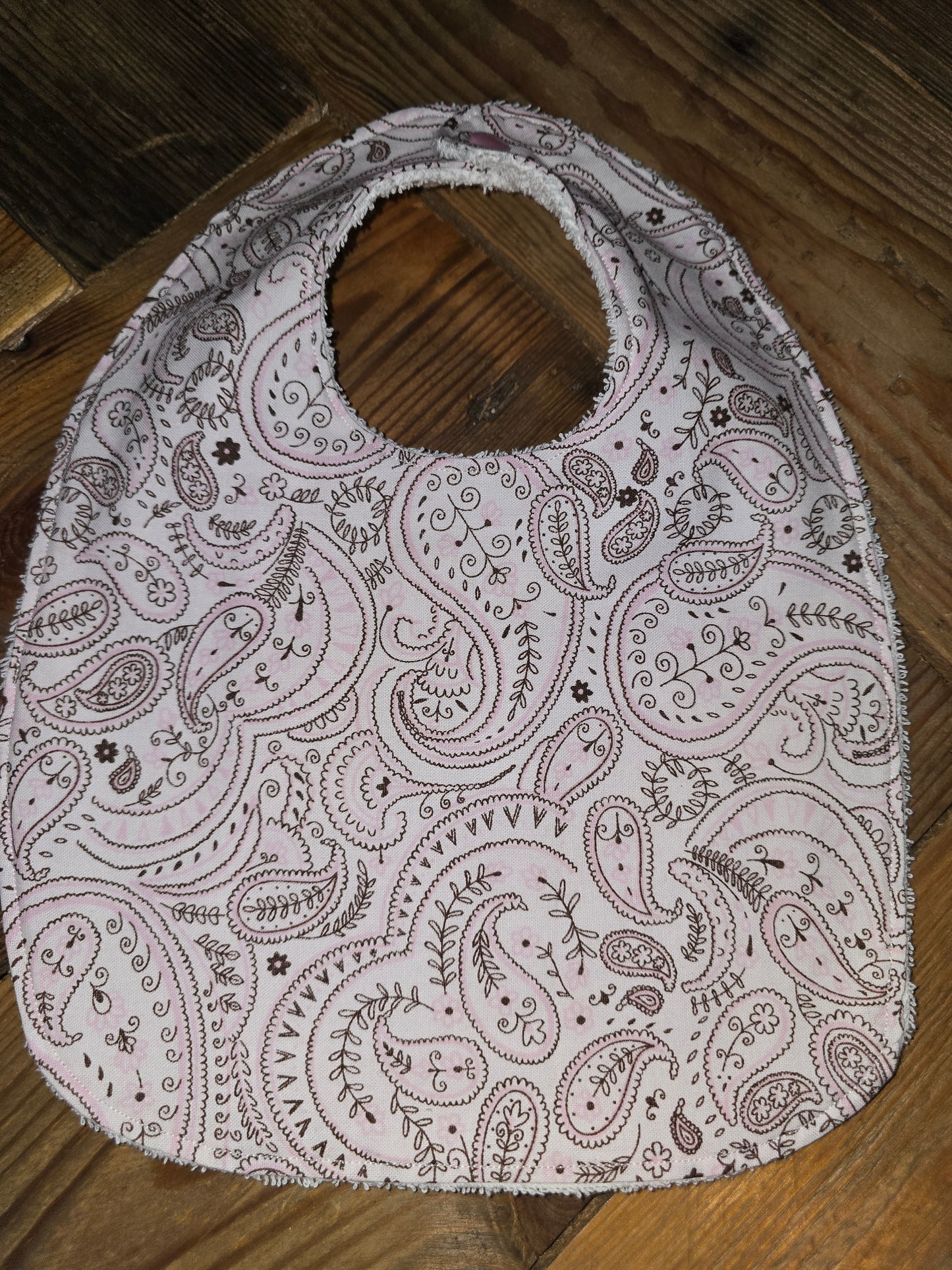 Bandana Print Baby Bib