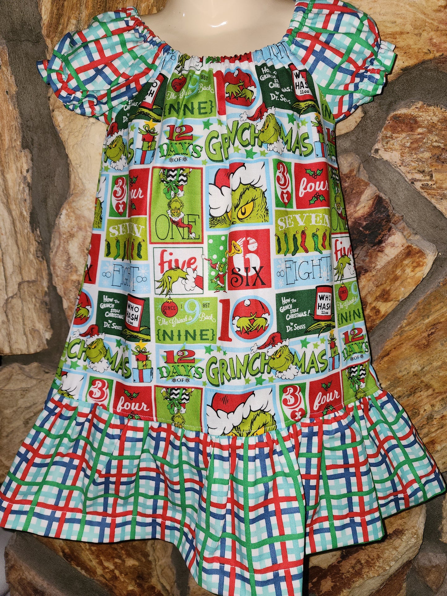 Grinch Christmas Dress