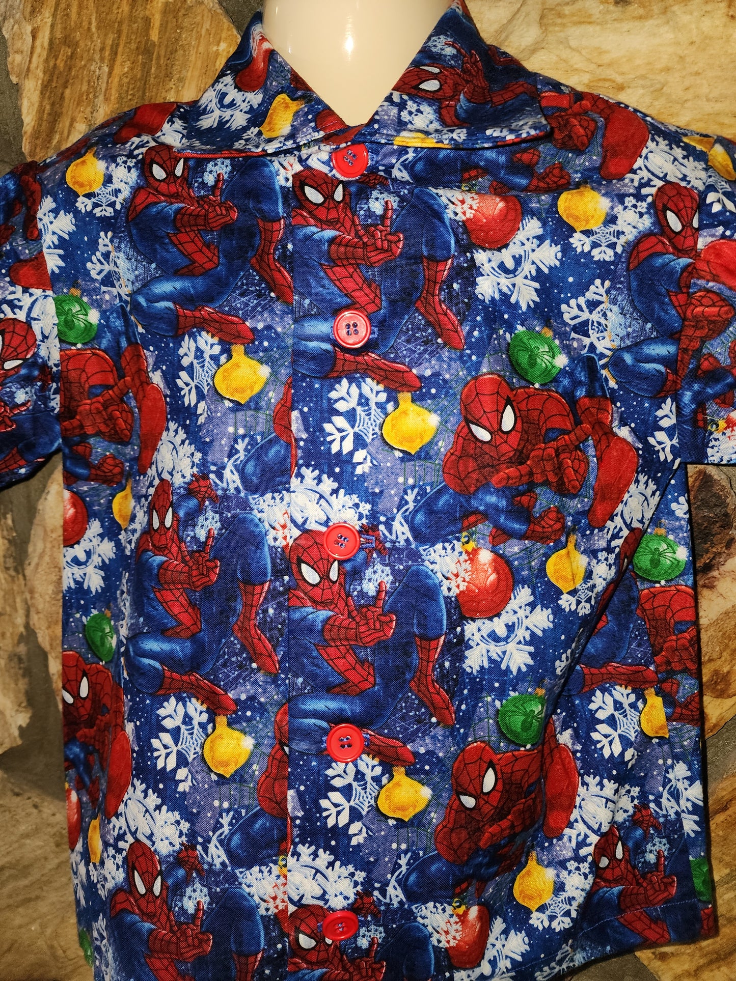 Spiderman Christmas Shirt Size 3