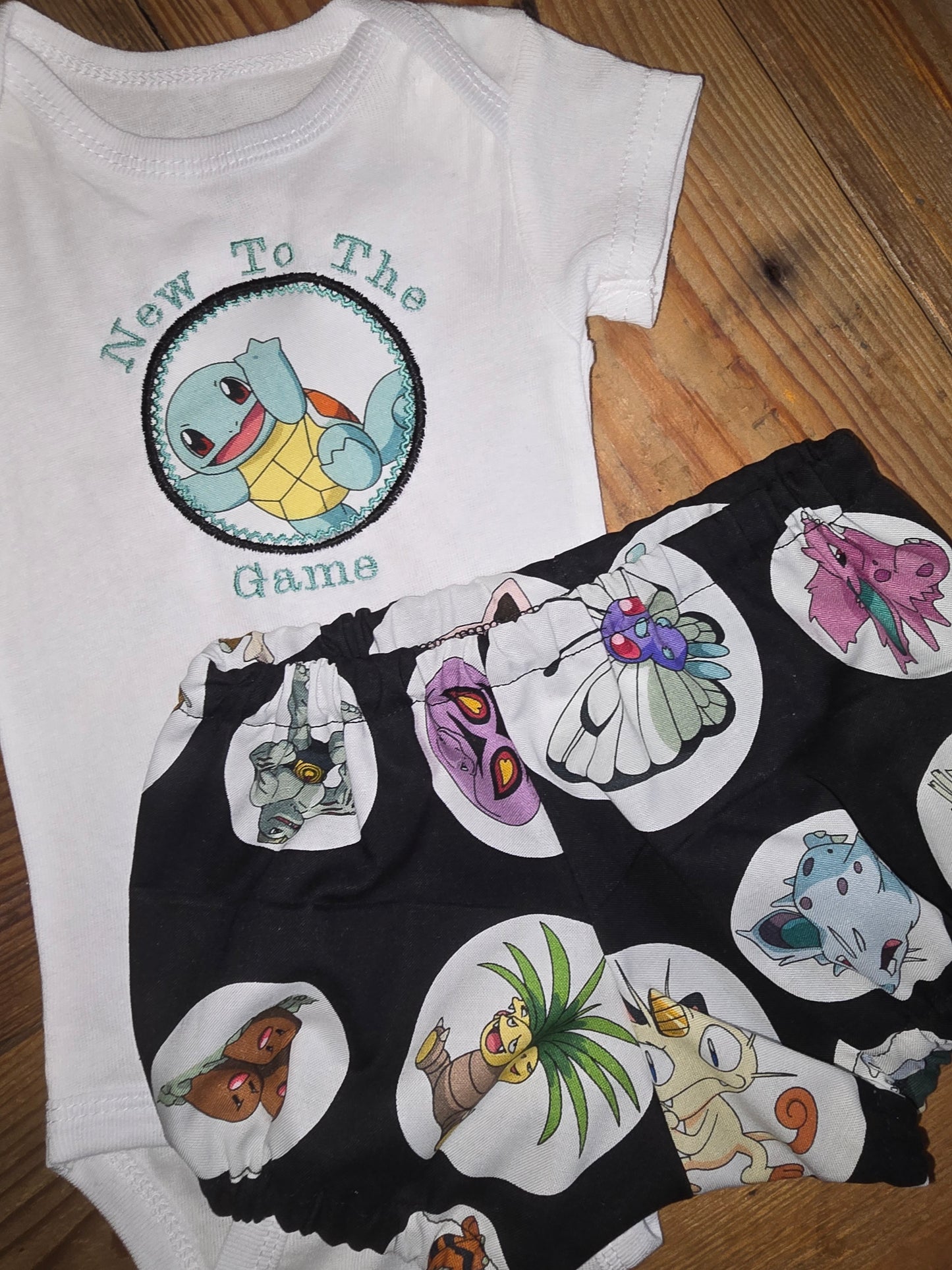 New to the Game Pokémon Baby Two Piece Set Size 6 Months