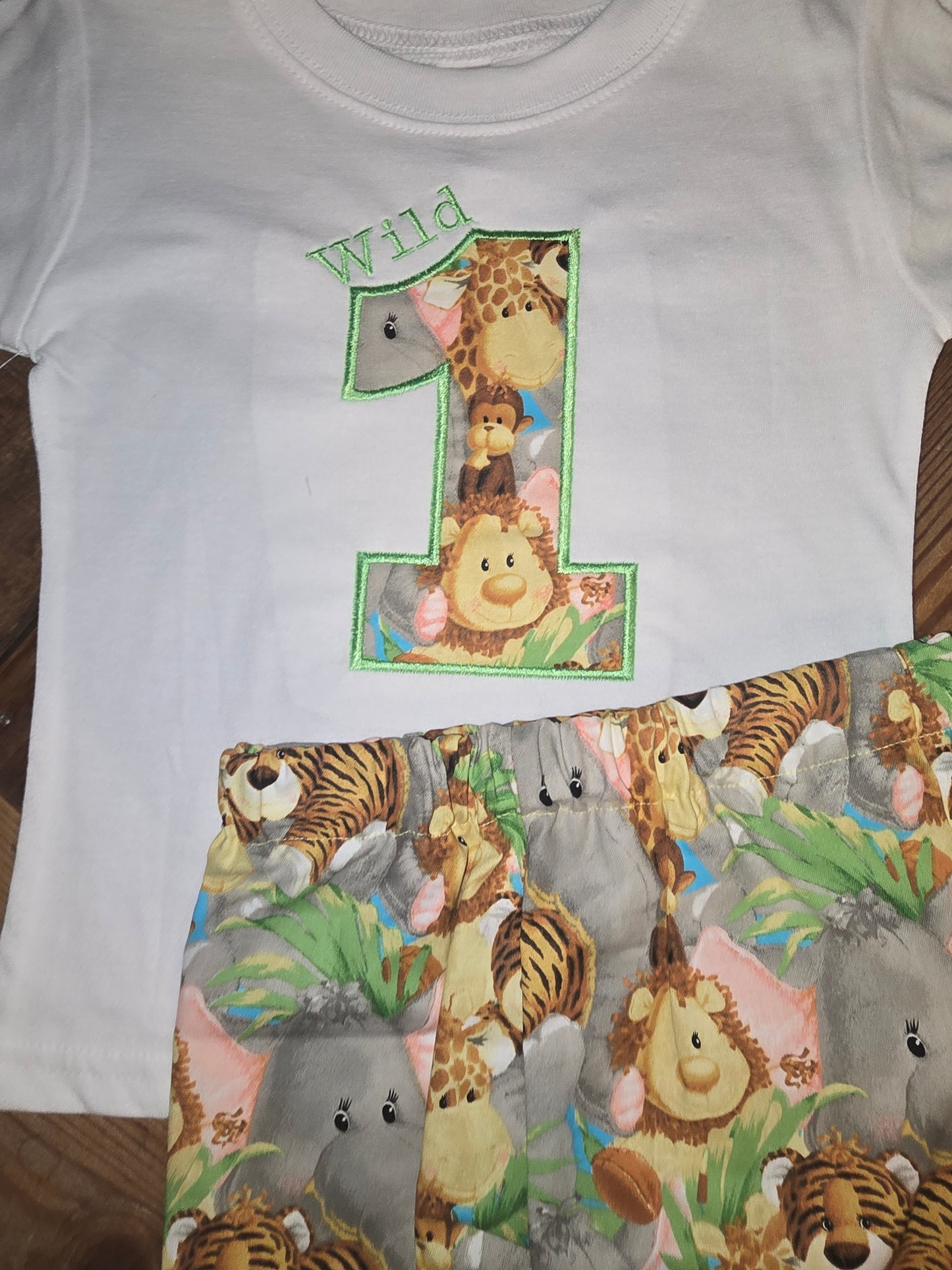 Wild One First Birthday Set Size 12/18m