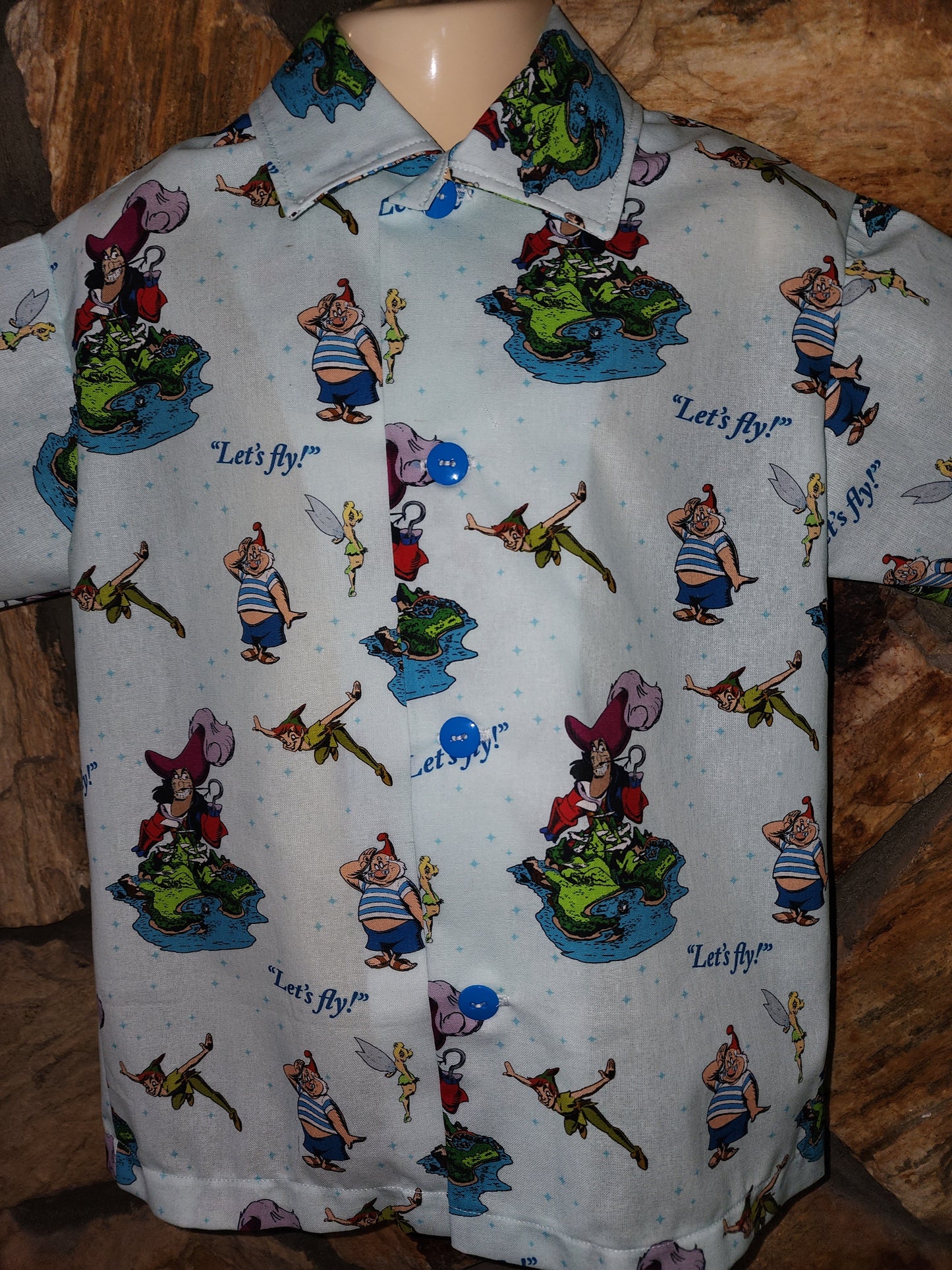 Captain Hook Peter Pan Size 5 Shirt