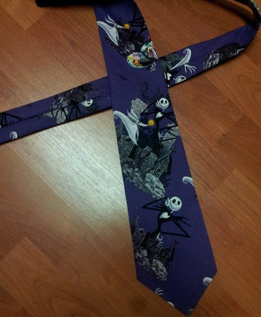 Nightmare Before Christmas Adult Jack Pumpkin Tie