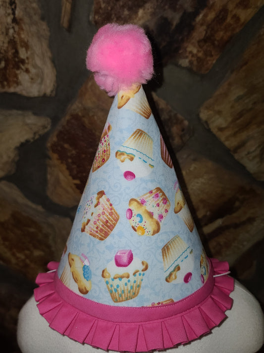 Cupcake Birthday Hat