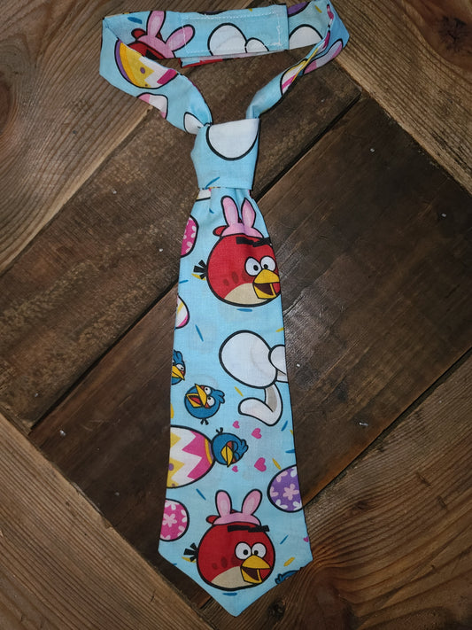 Boys Easter Angry Bird Easy On/Off Tie