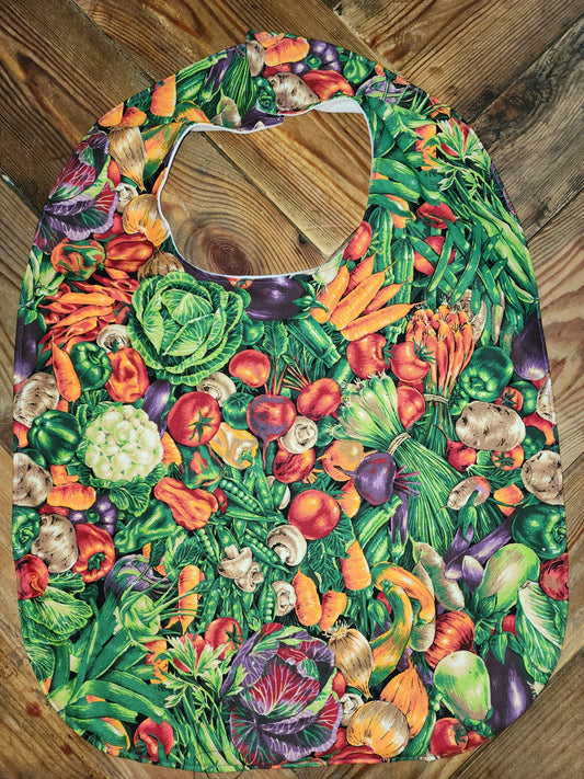 Vegtable Themed Adult Bib