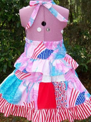 Patriotic Twirl Skirt Size 5