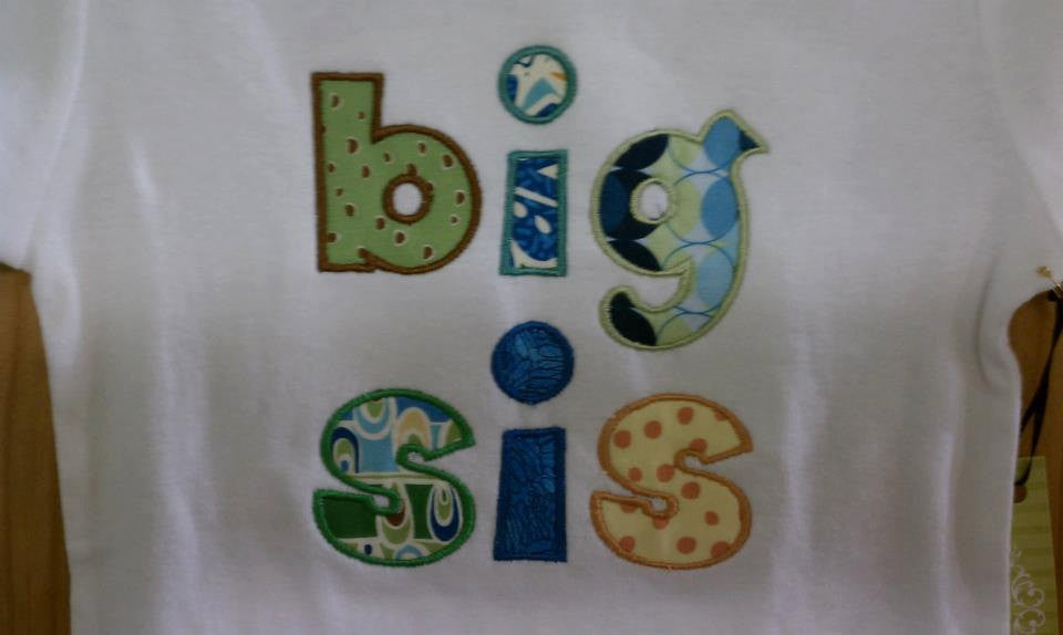 custom boutique big sis lil sis big bro lil bro  shirt