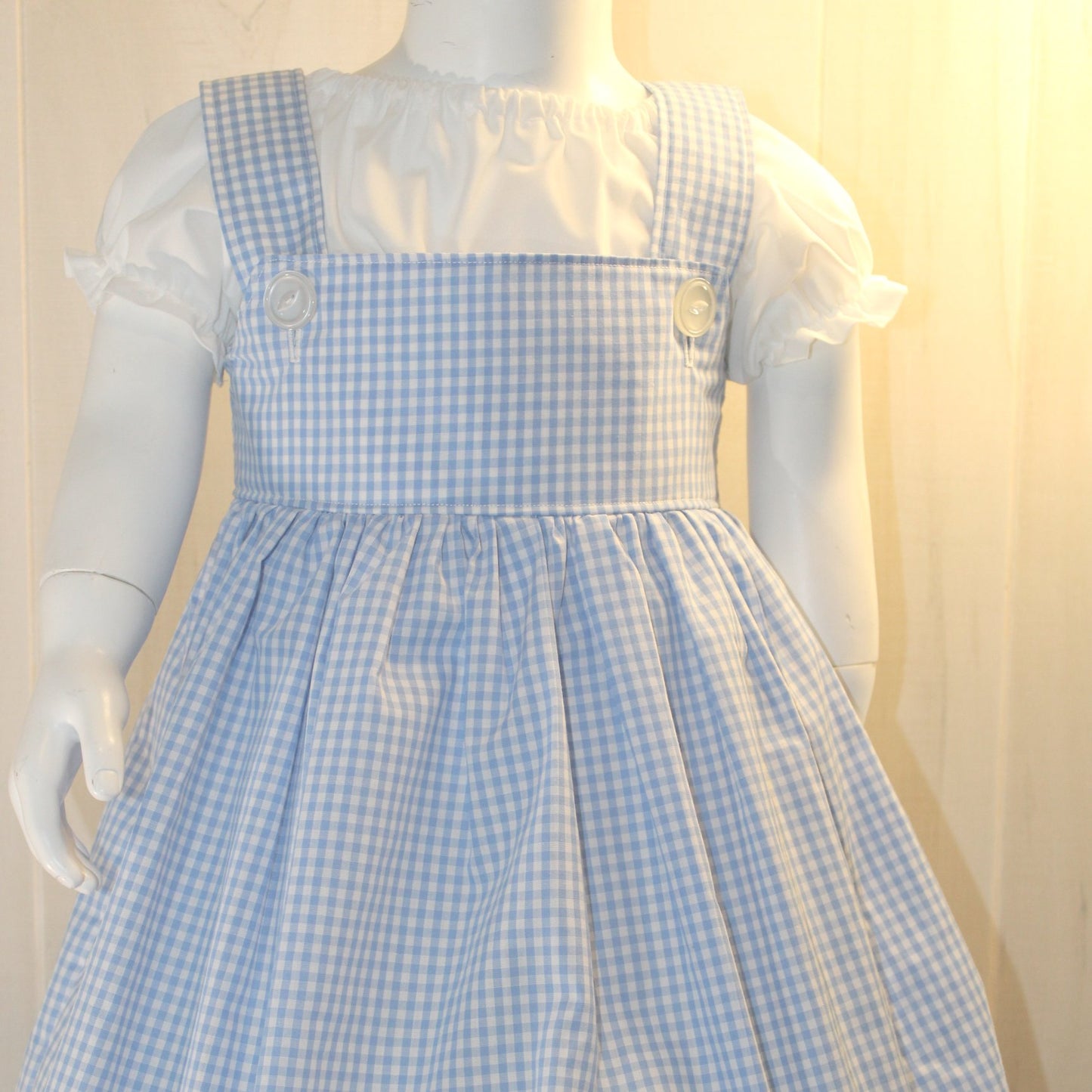 Dorothy Two Piece Dress Set Wizard of OZ Costume size 3