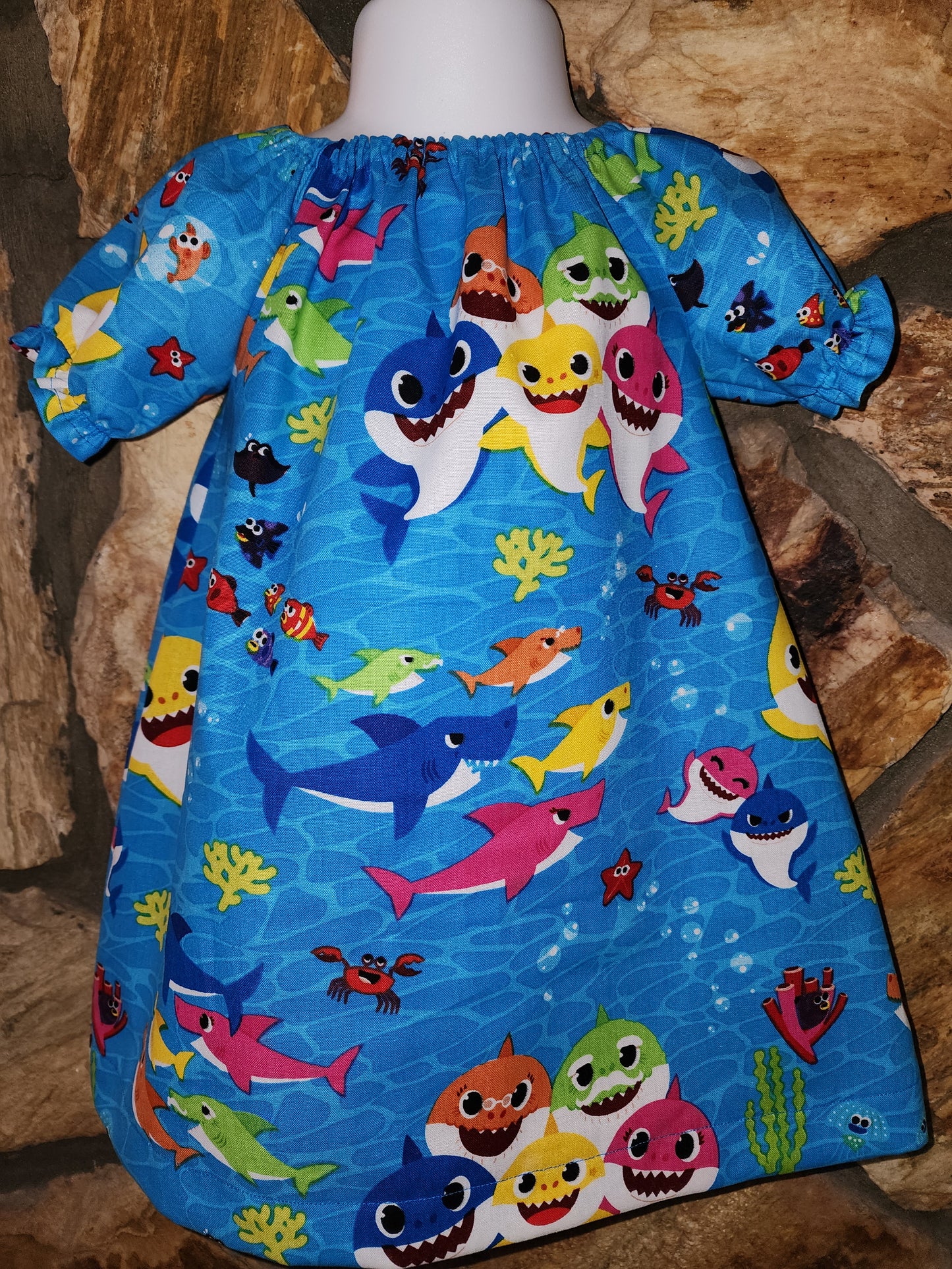 Baby Shark Size 18m Dress