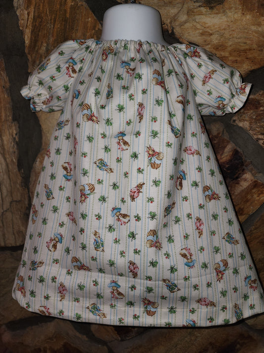 Beatrix Potter Size 6/12m Babydoll Style Dress