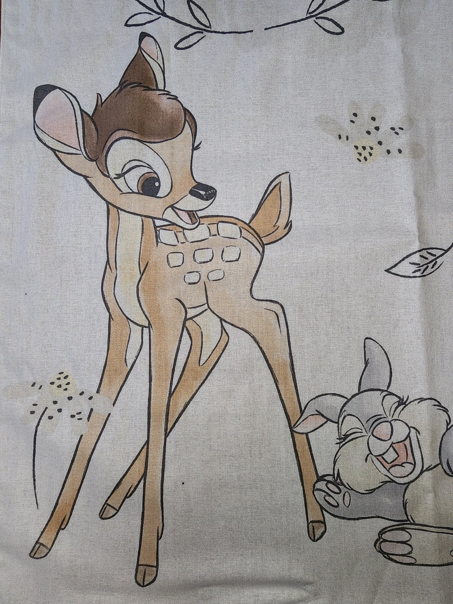 Bambi Milestone Baby Blanket