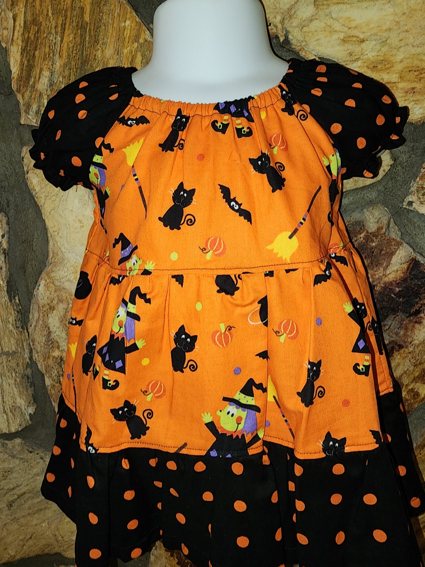 Witched Themed Size 6/12m Halloween Dress