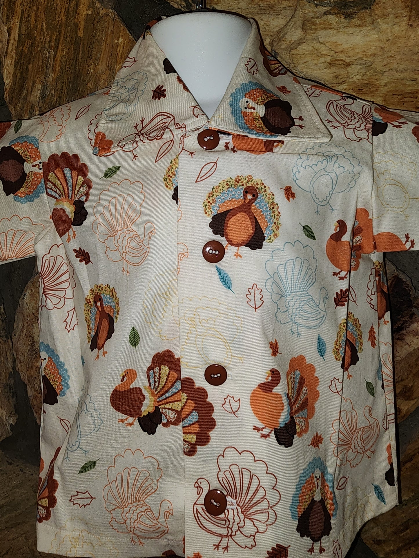 Fall Turkey Size 18/24m Shirt
