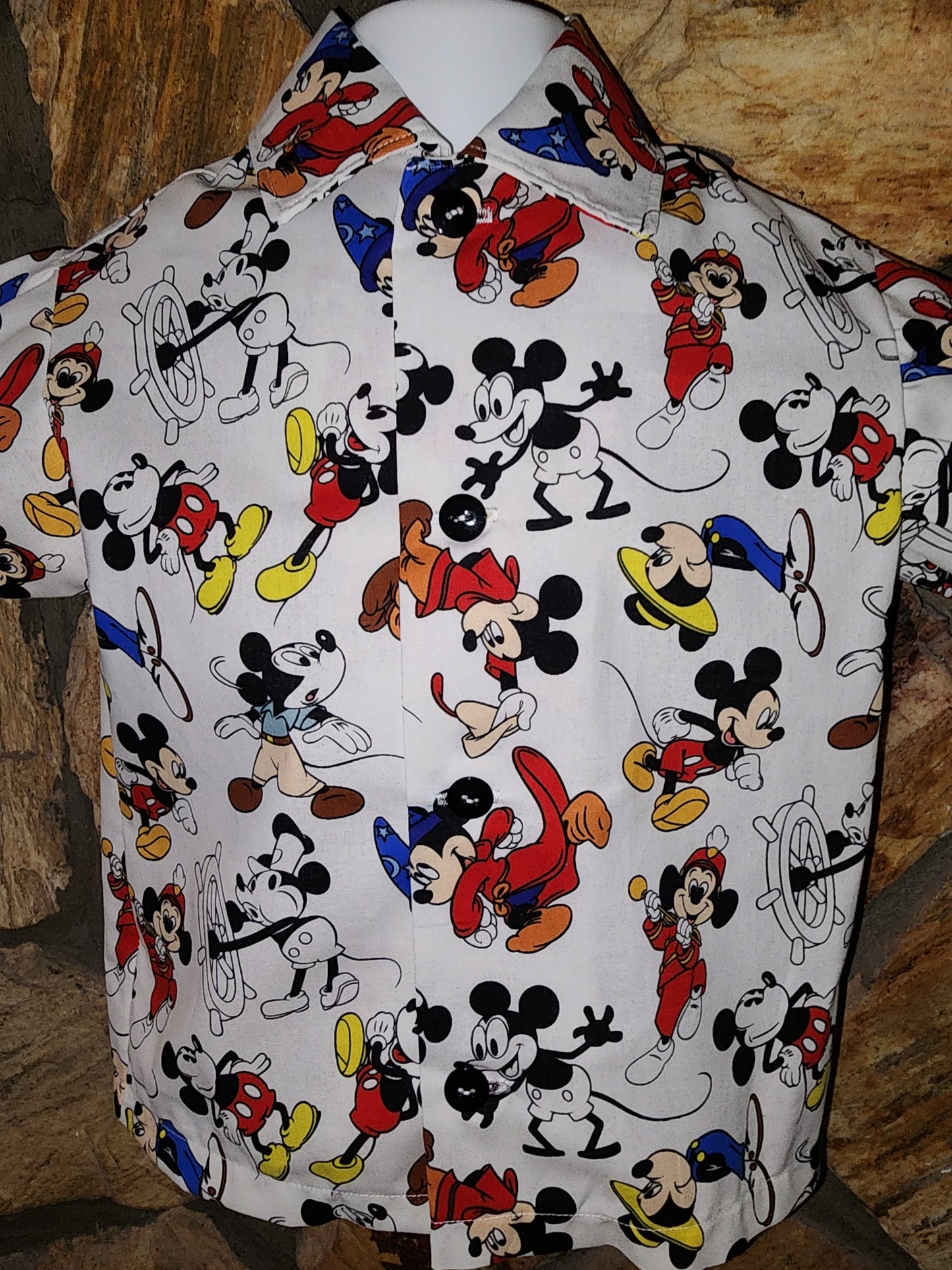 Mickey Through the Years Size 2 Shirt