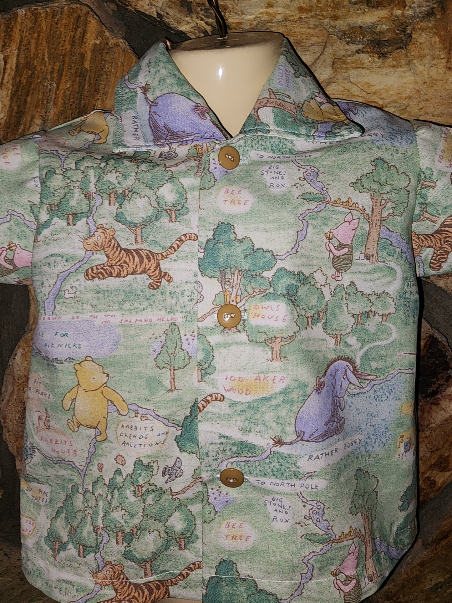 Classic Pooh and Friends Size 12m Shirt
