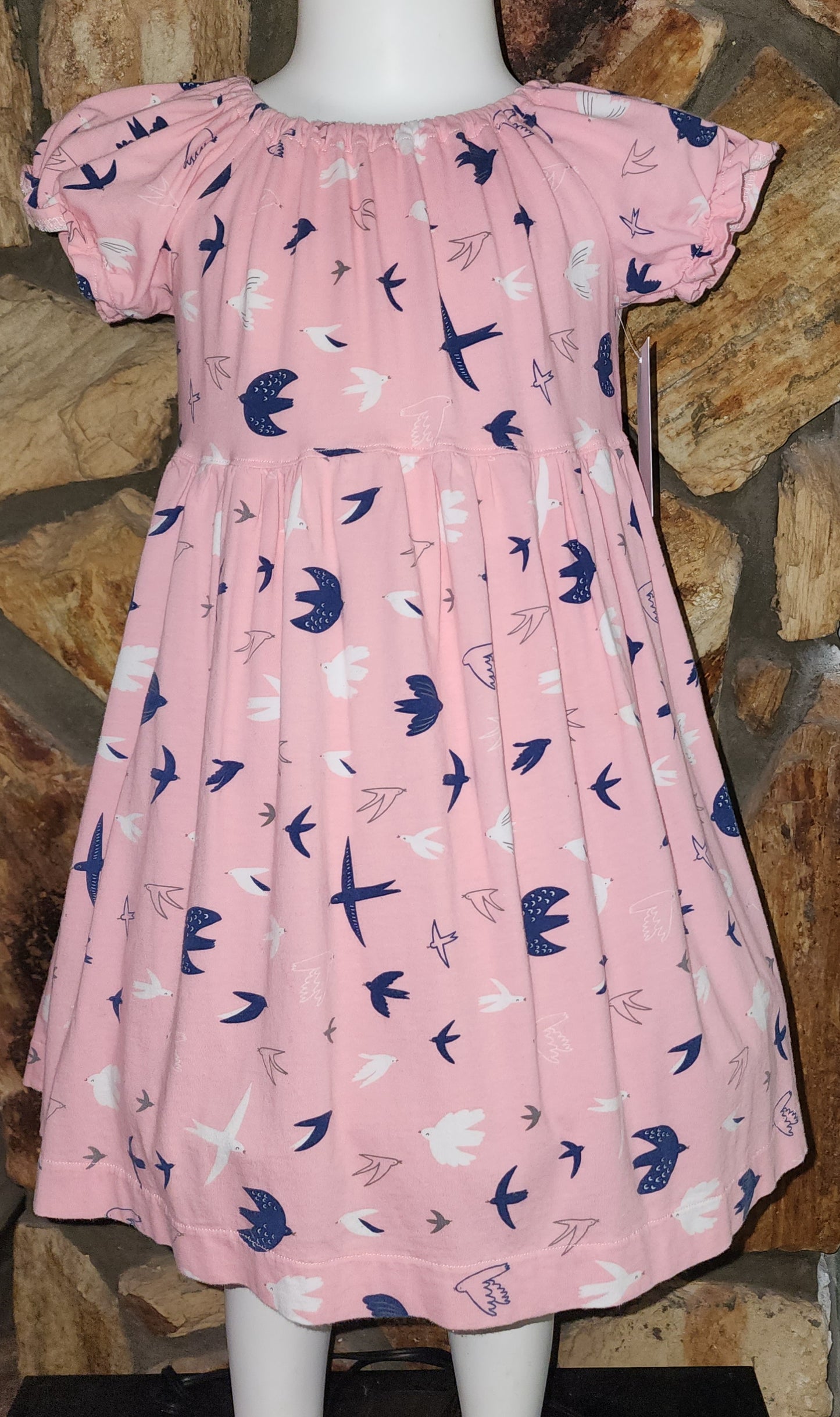 Bird Silhouette Size 5 Dress