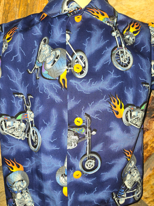 Motorcycle Themed Size 3 Shirt