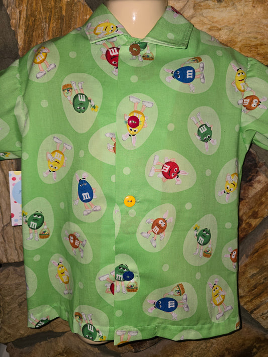 M&M Easter Shirt Size 5