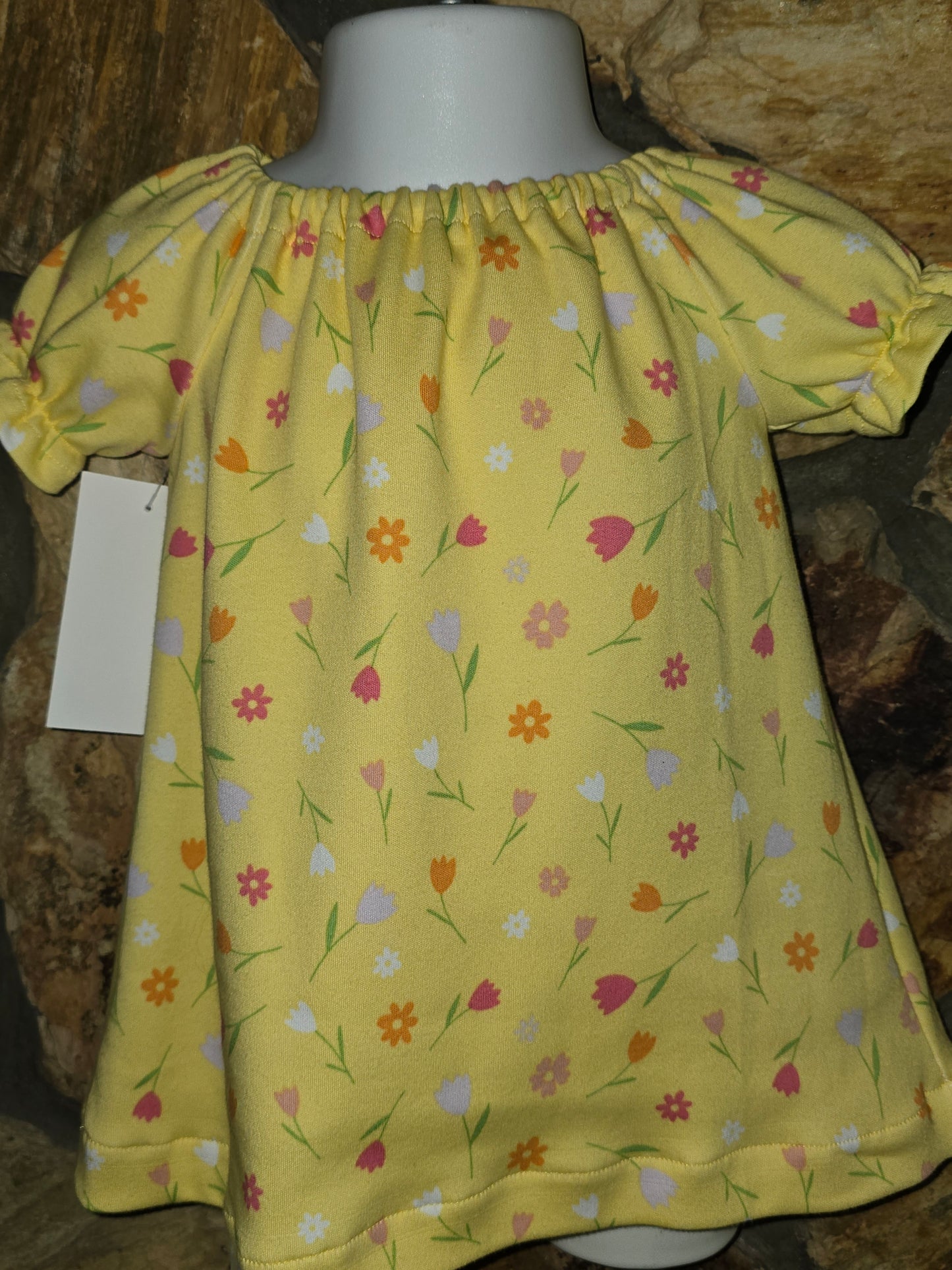 Tulips and Flowers Size 3/6m Dress