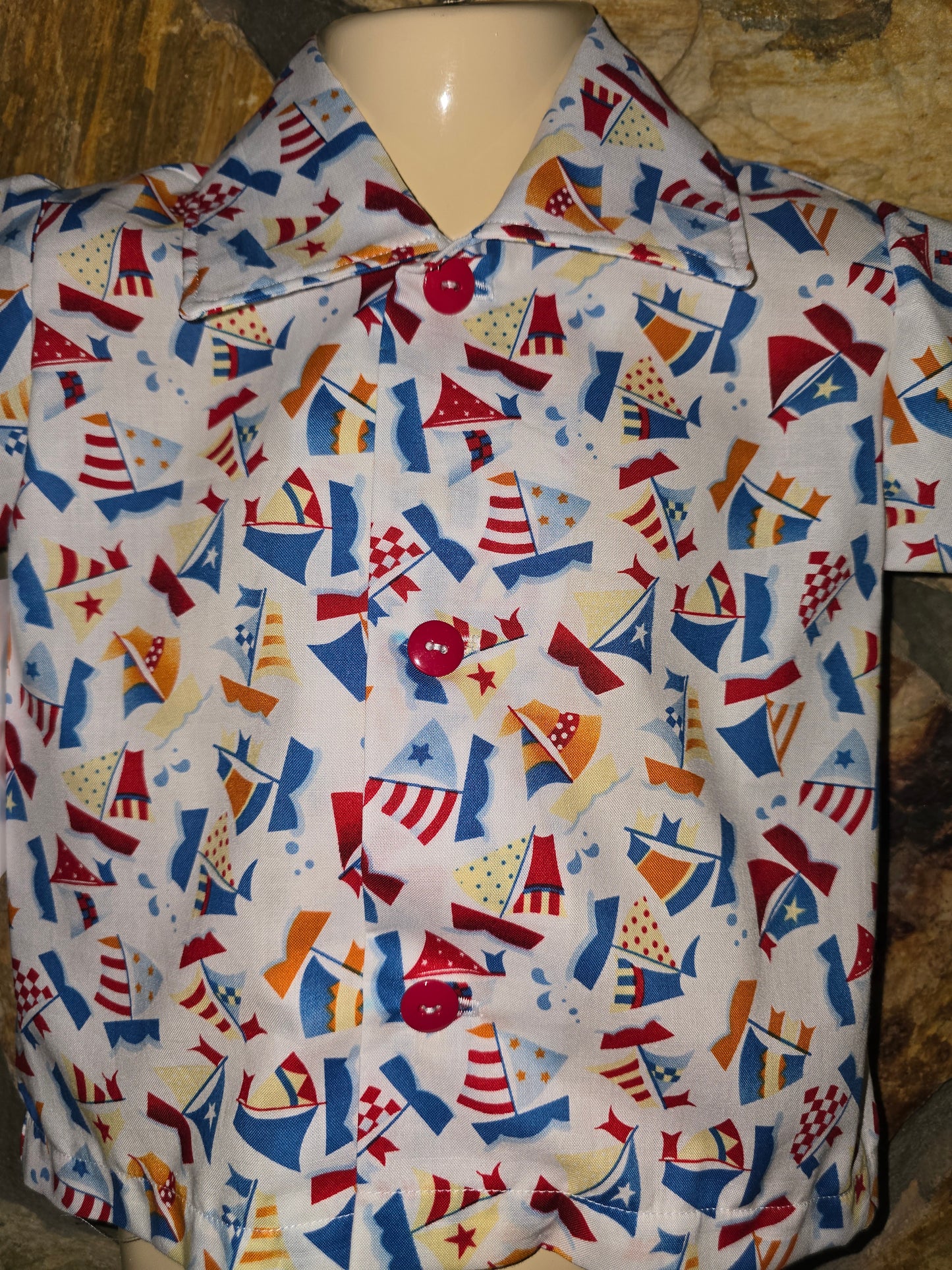 Nautical Sailboat Size 12m Shirt