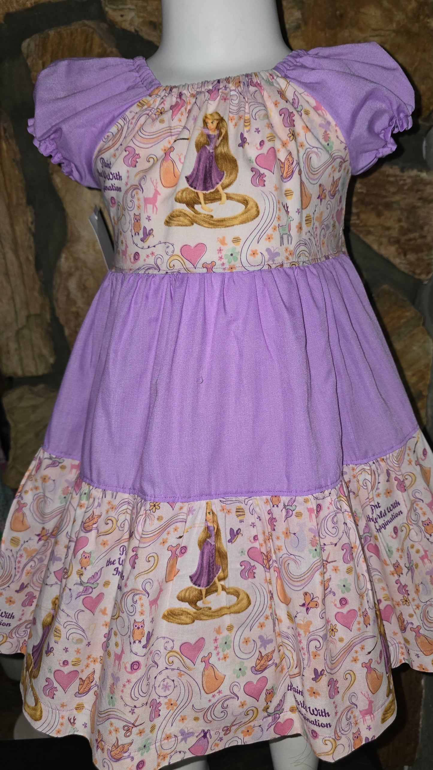 Rapunzel Size 4 Dress