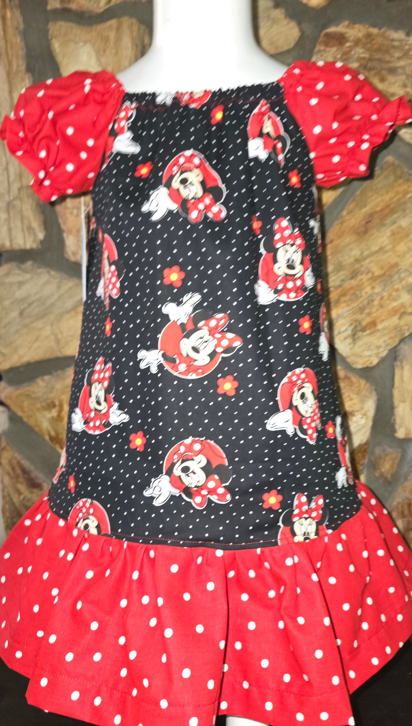 Minnie Mouse Inspired Dress