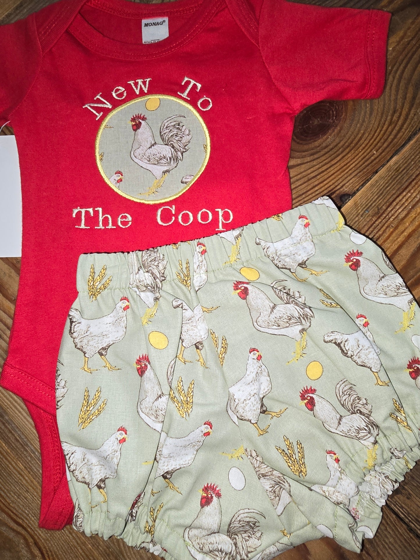 New to the Coop Two Piece Baby Set