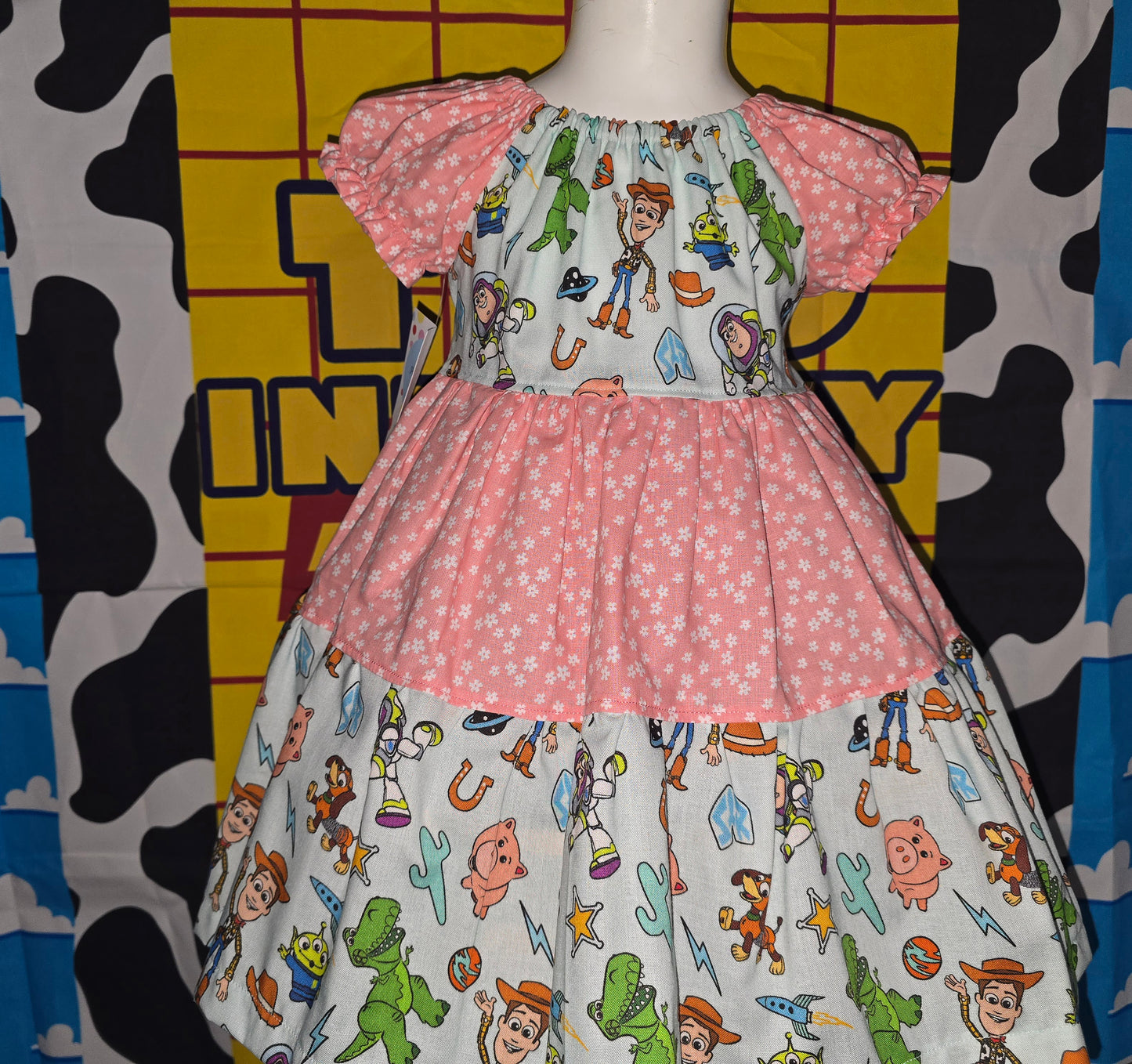 Toy Story Dress Buzz Woody and Friends