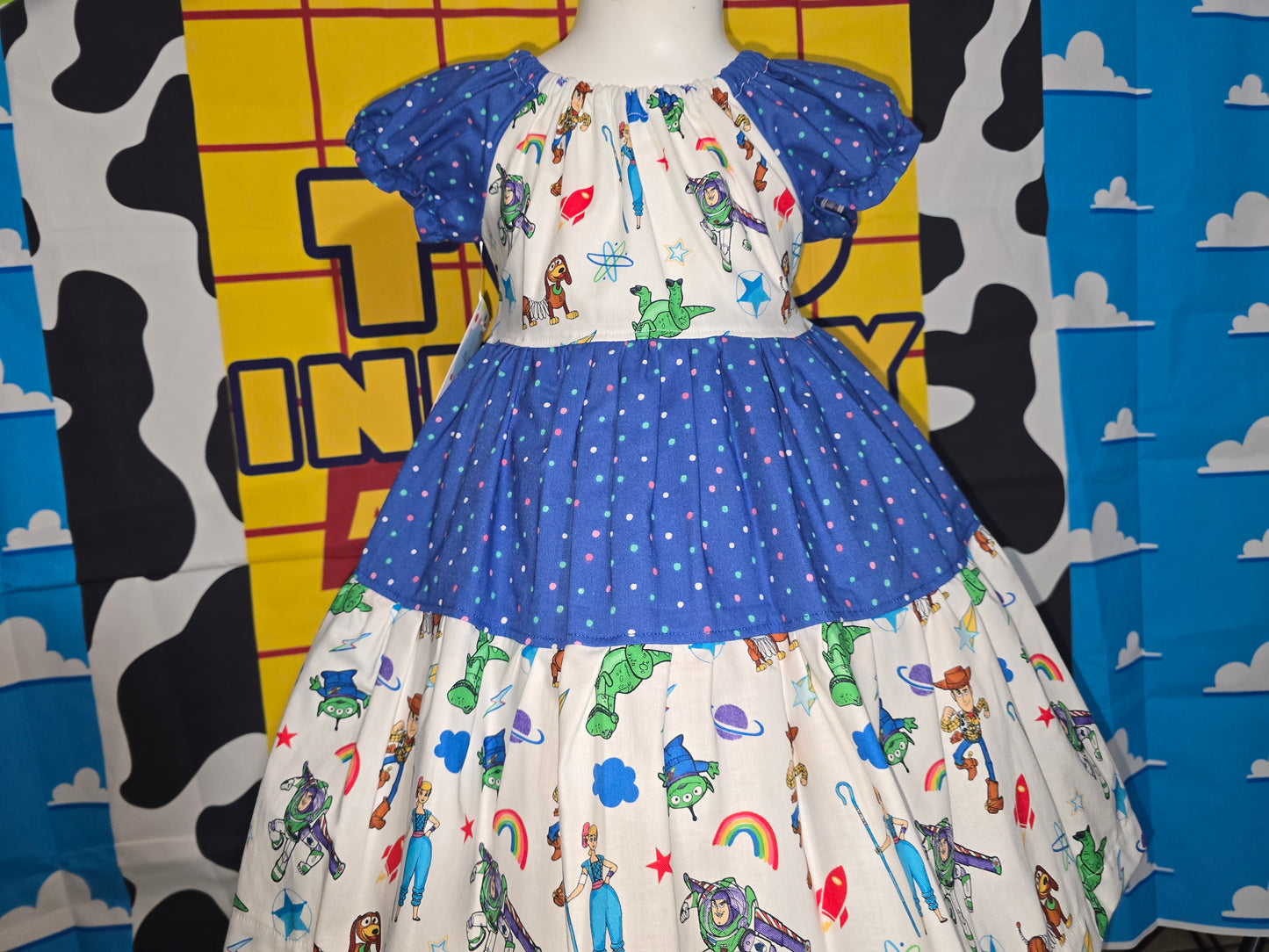 Toy Story Dress Buzz Woody and Friends