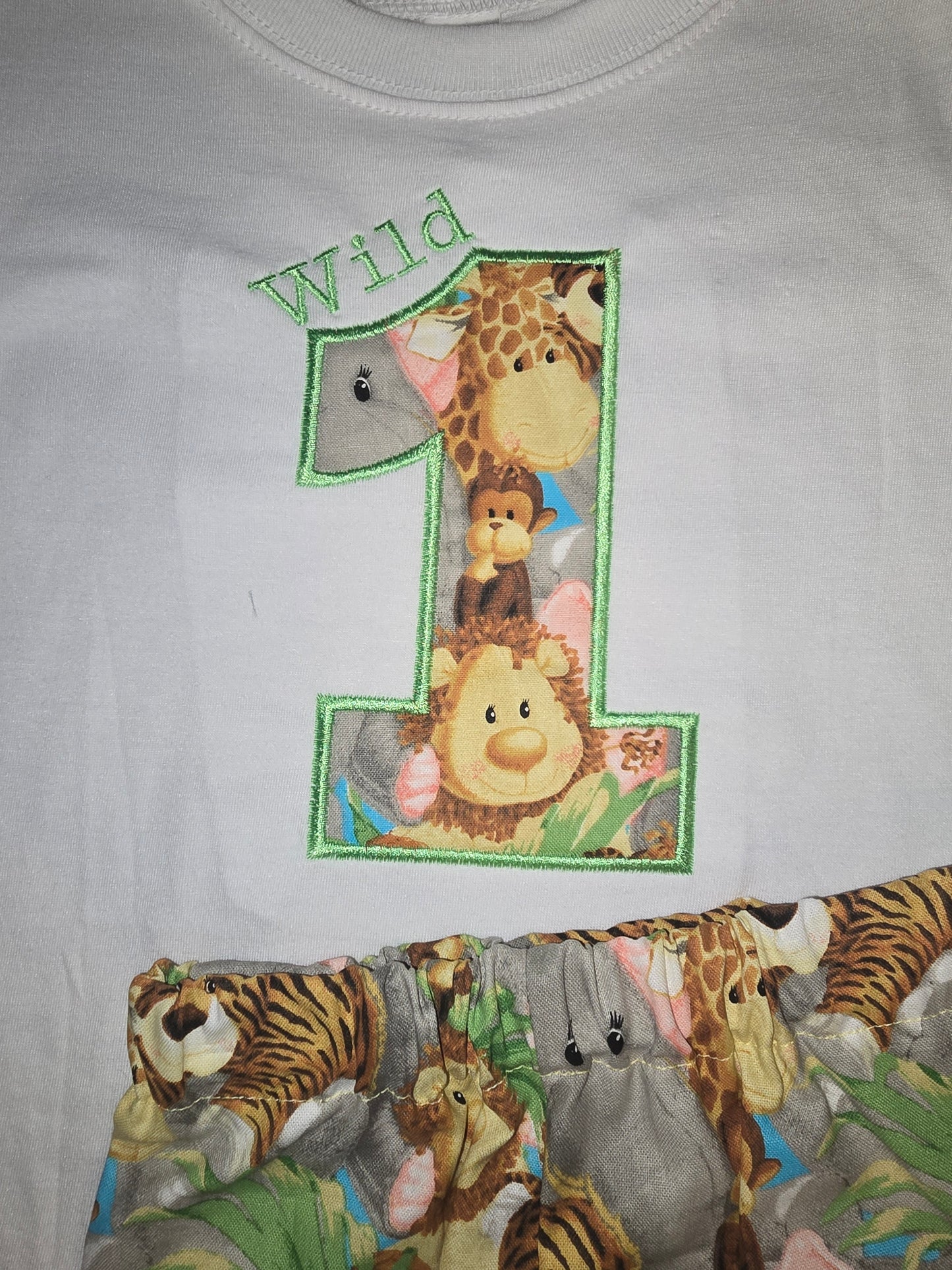 Wild One First Birthday Set Size 12/18m