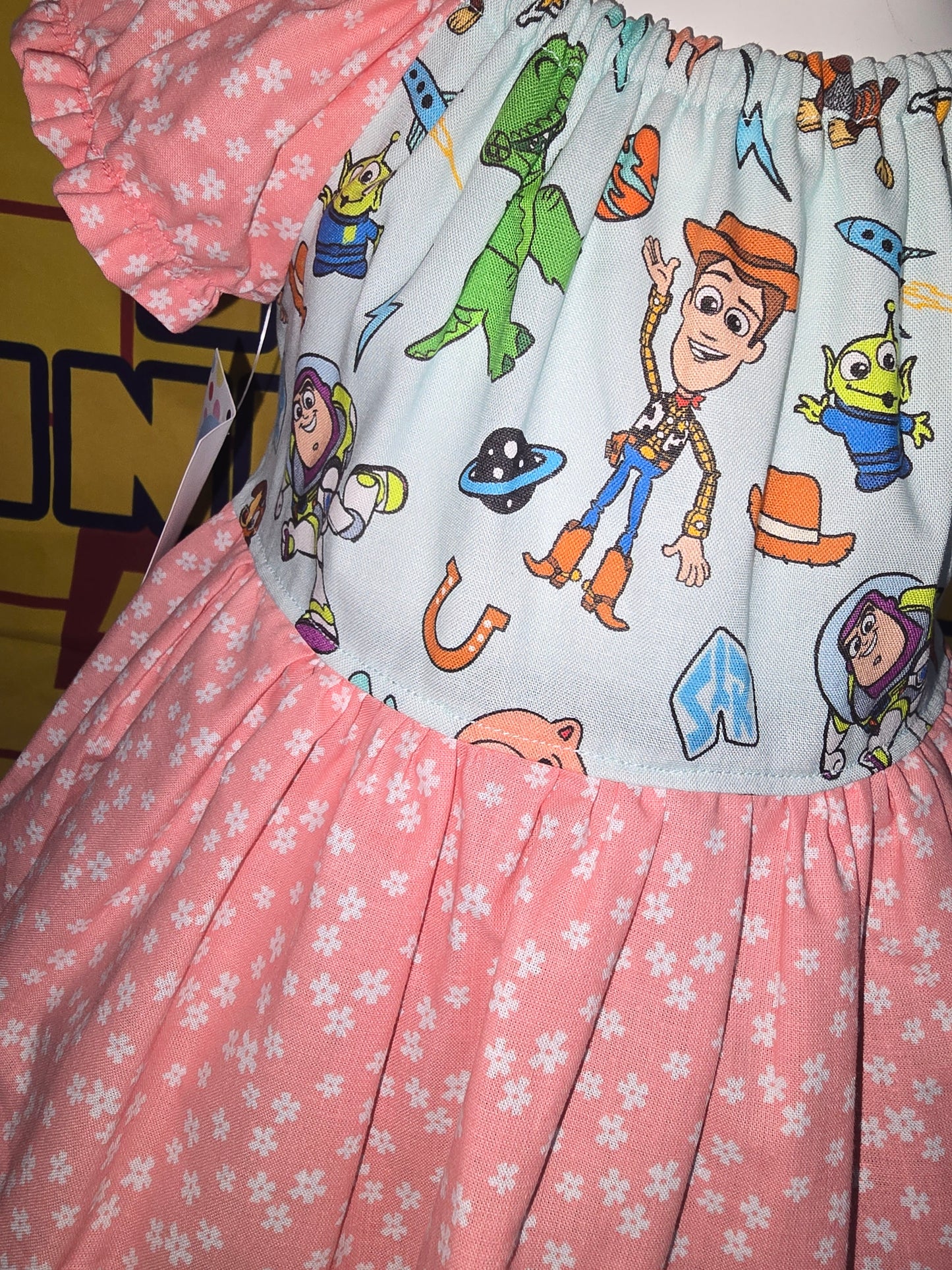 Toy Story Dress Buzz Woody and Friends