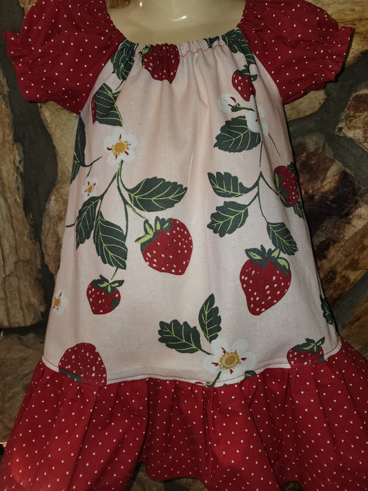 Strawberry Princess Size 18m Dress