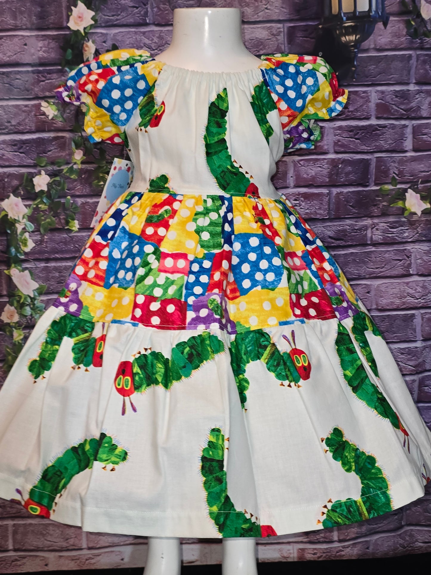 Hungry Caterpillar Size 4 Dress
