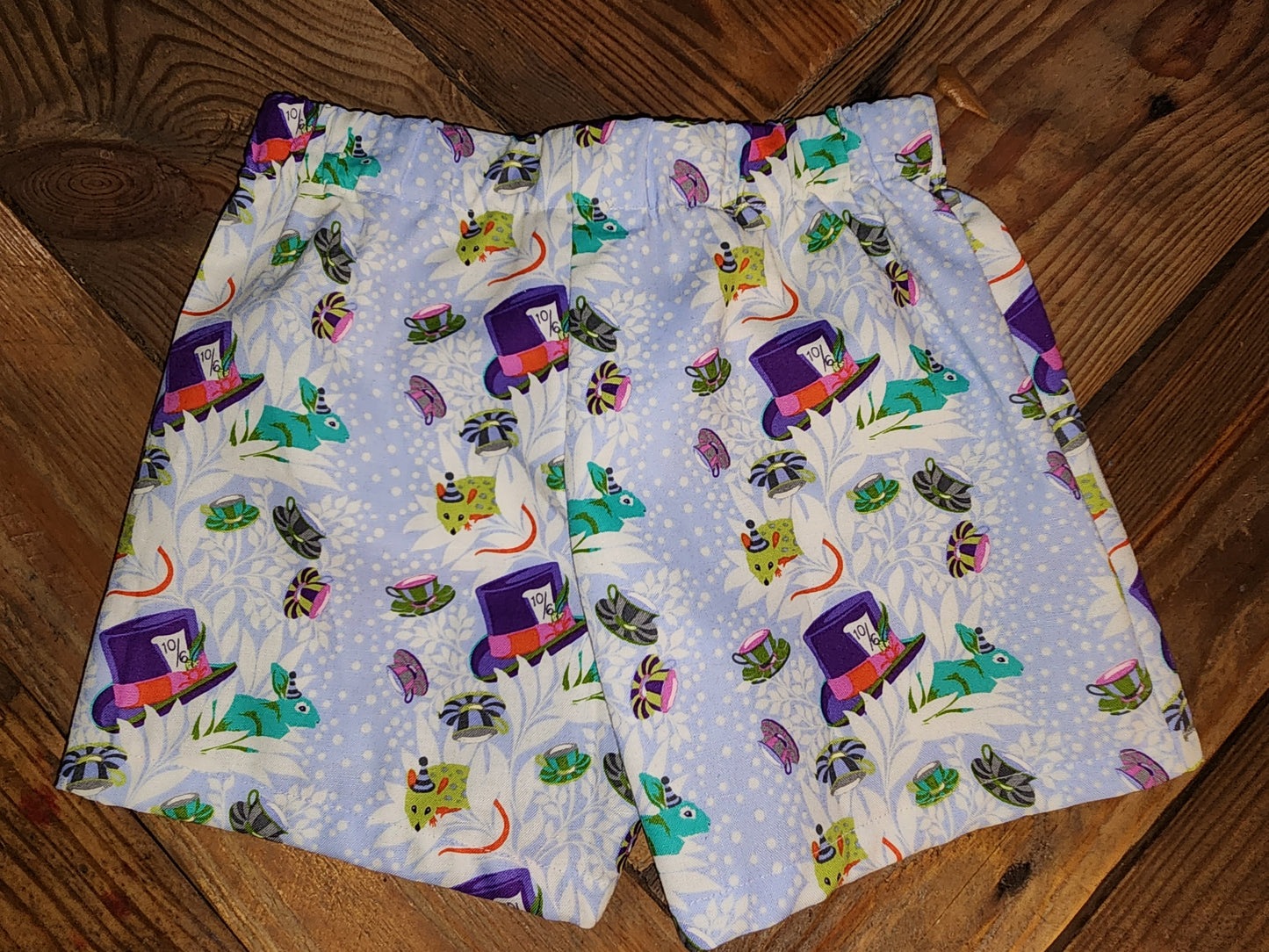 Mad Hatter Tea Party Shorts