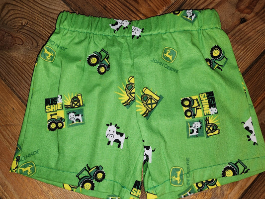 Farm Cow and Tractor Shorts.