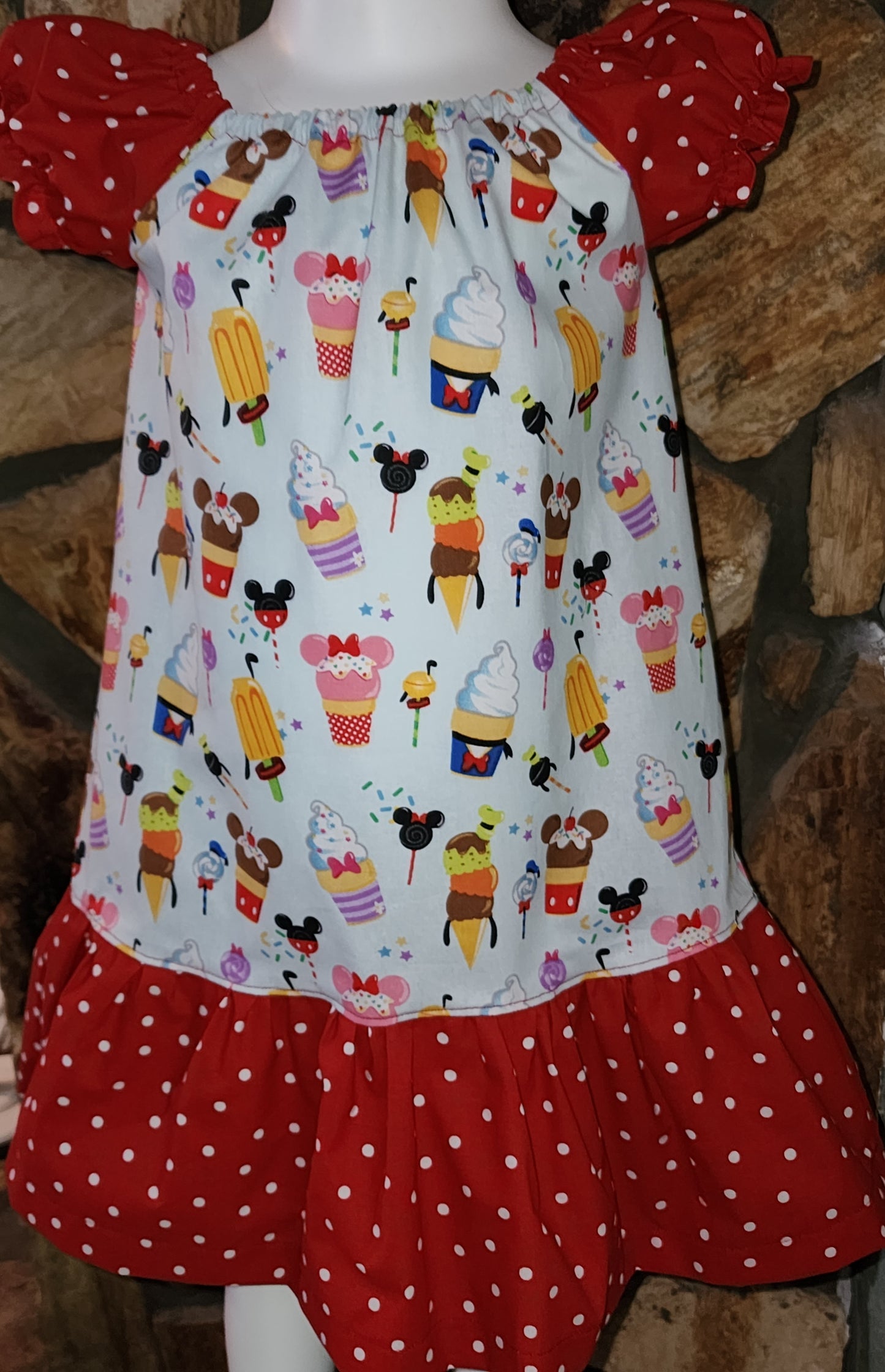 Disney Inspired Snack Size 4/5 Dress