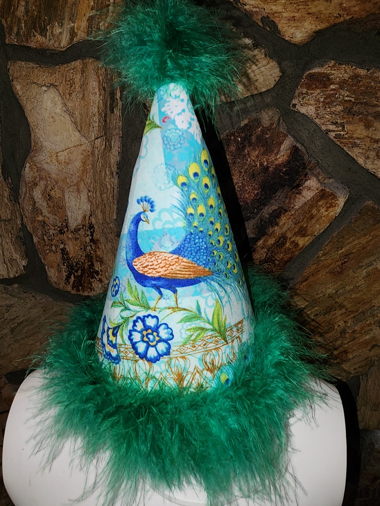 Peacock Birthday Hat